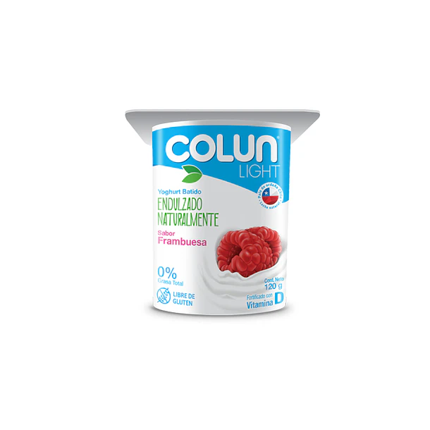 YOGURT LIGHT COLUN FRAMBUESA 120grs.