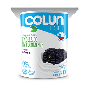 YOGURT LIGHT COLUN MORA 120grs.