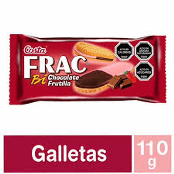 GALLETA FRAC CHOC/FRUTILLA 110grs. (36)(P 80)     