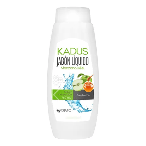 JABON LIQ.KADUS FRASCO MANZANA MIEL 750ml. (12)