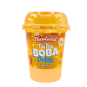 NICOLAND TIKTOK BOBA DRINK MANGO 380ml.   (24)    