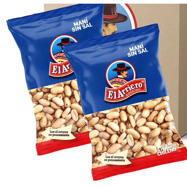 MANI SIN SAL EL ARRIERO 70grs. (10)               