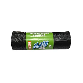 BOLSA BASURA ROLLO MATTY 50x70 x 10un. (72)       