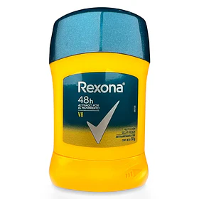 DESODORANTE REXONA BARRA AP V8 HOMBRE 50G (12)