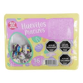 HUEVO MACIZO DEU BANDEJA 81grs.x 16un.   (12)