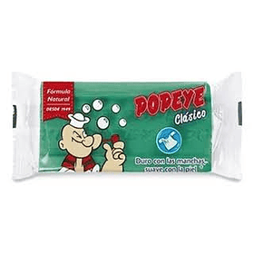 JABON POPEYE CLASICO VERDE 170grs.  (12)          