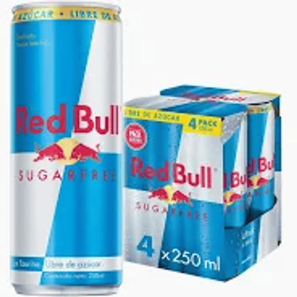 BEBIDA ENERG. RED BULL ZERO 250cc.x 4un. (6)      