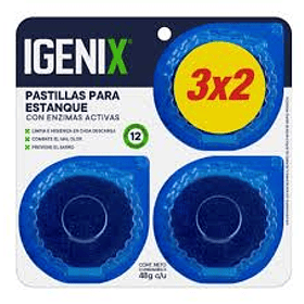 PASTILLAS ESTANQUE IGENIX AZUL x 3un. (12)        