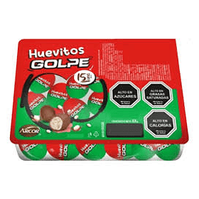 HUEVO GOLPE ARCOR BANDEJA 94grs.x 15un.   (12)