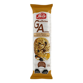 GALLETON AVENA ALMENDRA FRUNA 40grs.(BLx 10un.)(8)