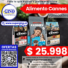 ALIM. PERRO CANNES CACHORRO CARNE LECHE 18 KILOS   1