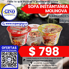 SOPA INSTANT. MOLINOVA CARNE POTE 94g. (12) (P 64) 1