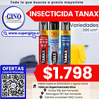 INSECTICIDA TANAX MATA INSECTO 390cc.   (12)       1