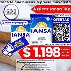 AZUCAR IANSA 1 KILO (DP.x 10un) (P 108)            1