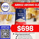 ARROZ AROMO G.2 1 KILO (CJ.x 10u)                  1