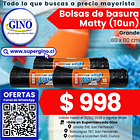 BOLSA BASURA ROLLO MATTY 80x110 x 10un. (20)       1