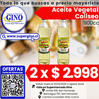 ACEITE VEGETAL COLISEO 900cc. (15) (P 78)          1