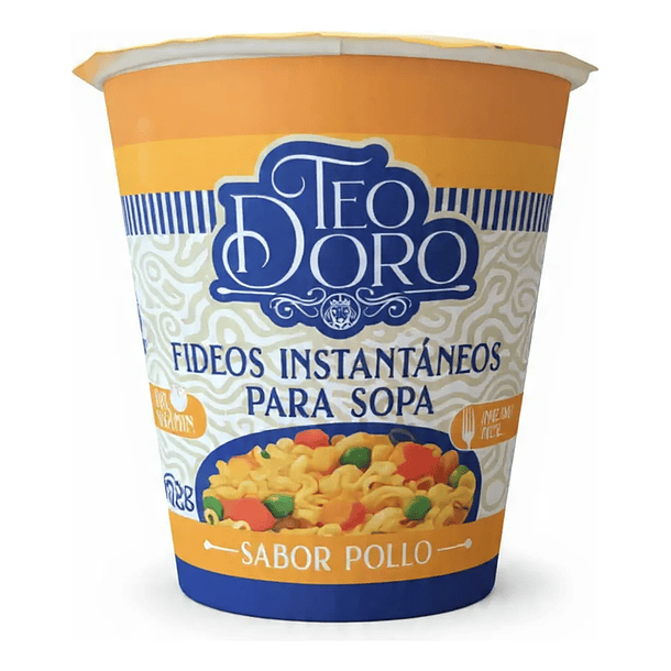 SOPA INSTANT. TEODORO POLLO POTE 65grs. (12)