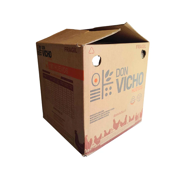 HUEVO DON VICHO SEGUNDA BLANCO GRANEL x 180u.      2