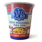 SOPA INSTANT. TEODORO CARNE POTE 65grs. (12)       2