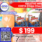GALLETA MINI CHIPS CHOC COSTA 35 grs.    (30) 1