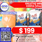 GALLETA MINI VINO COSTA 35grs.    (30)             1