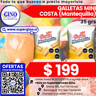 GALLETA MINI MANTEQUILLA COSTA 35grs.    (30)      1
