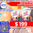 GALLETA MINI DULCITAS COSTA 35grs.  (30)           1