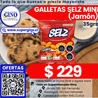 GALLETA SELZ MINI JAMON UNIDAD        (40) 1