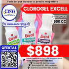 CLORO GEL EXCELL LIMON 900cc.  (12) (P 45) 1