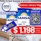 AZUCAR IANSA 1 KILO (DP.x 10un) (P 108)            1