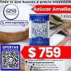 AZUCAR AMELIA 1 KILO (DP.x 10un)                   1