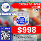 CREMA NESTLE TARRO 157grs.    (48)                 1