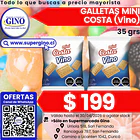 GALLETA MINI VINO COSTA 35grs.    (30)             1