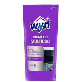 LIMPIAVIDRIOS WYN DOYPACK 450ml.  (15)            