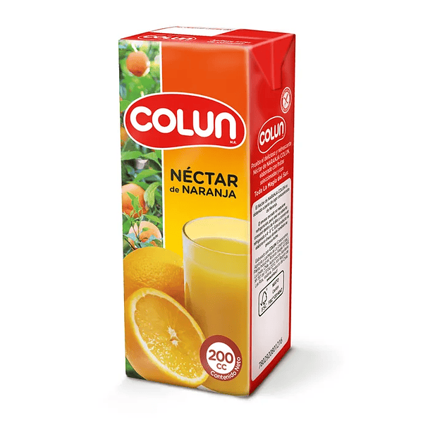 NECTAR COLUN NARANJA 200cc. x 6un.   (4)          