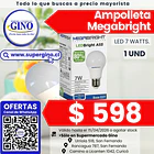 AMPOLLETA LED MEGABRIGHT 7W    (72) 1