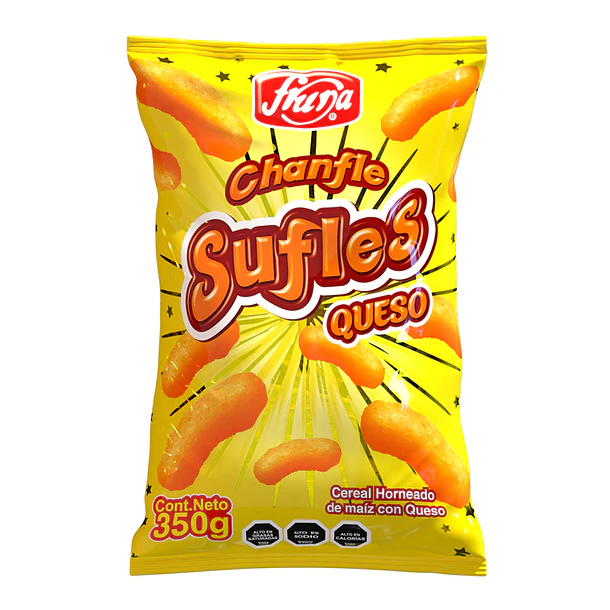 SUFLE CHANFLE QUESO 350grs.  (8)                  