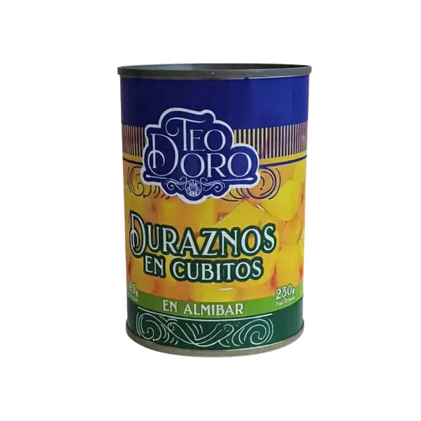 DURAZNOS TEODORO CUBITOS 425grs.   (24)            2