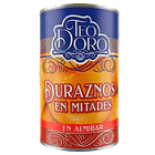 DURAZNOS TEODORO MITADES 425grs.   (24)            2