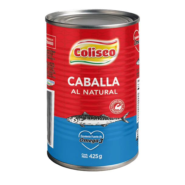 CABALLA COLISEO AL NATURAL 425grs. (24)           