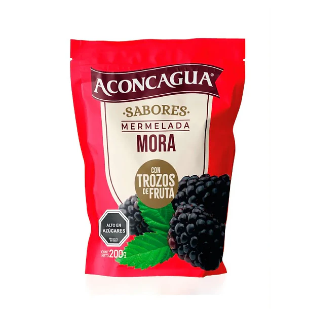 MERMELADA ACONCAGUA MORA 200grs. (24)             