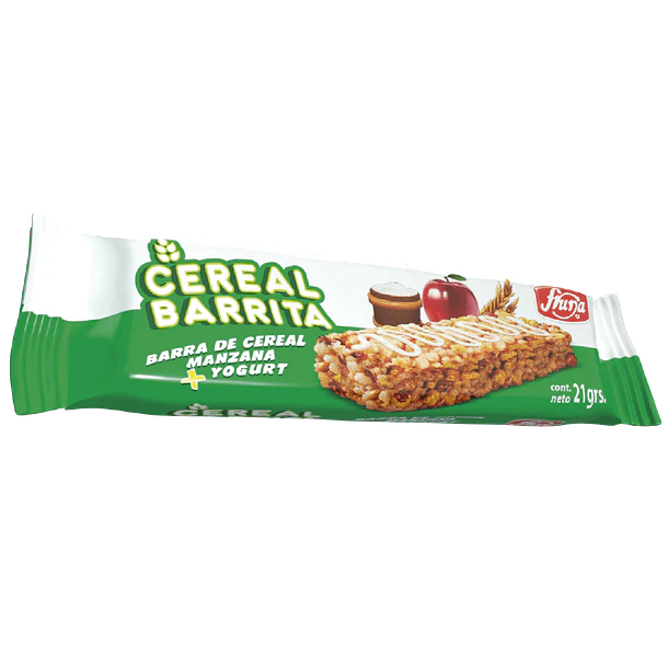 CEREAL BARRITA FRU MANZ-YOG.21g.x 20u. (6)        