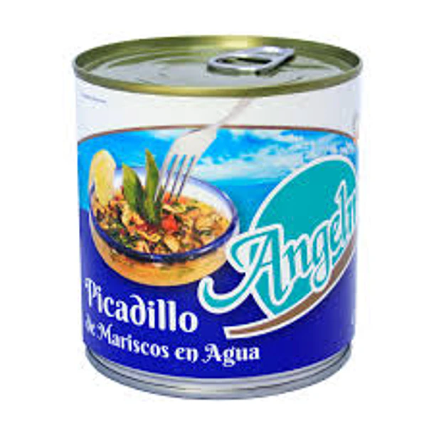 PICADILLO DE MARISCOS ANGELMO AGUA 425grs. (24)   