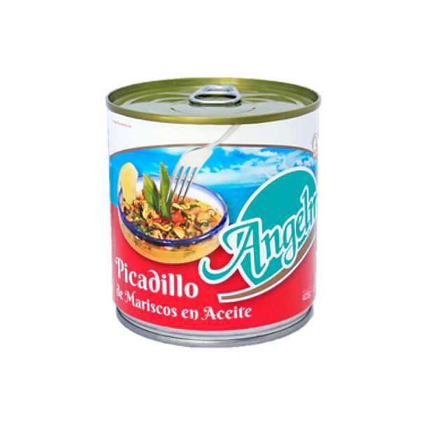 PICADILLO DE MARISCOS ANGELMO ACEITE 425grs. (24) 
