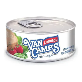 ATUN LOMITOS VAN CAMPS AGUA 142grs.   (48)        