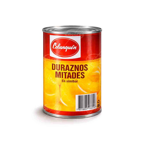 DURAZNOS MITADES COLUNQUEN 425grs. (24)           