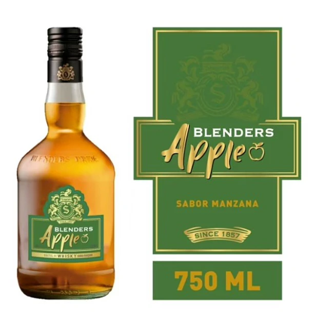 WHISKY BLENDERS APPLE 750ml. 29.5 °G.L.     (6)   