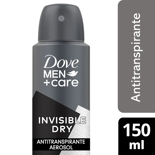 DESODORANTE DOVE MEN SPRAY INVISIBLE DRY 150ml.(12