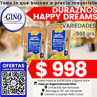 DURAZNO HAPPY DREAMS MITADES 567grs.  (24)         1